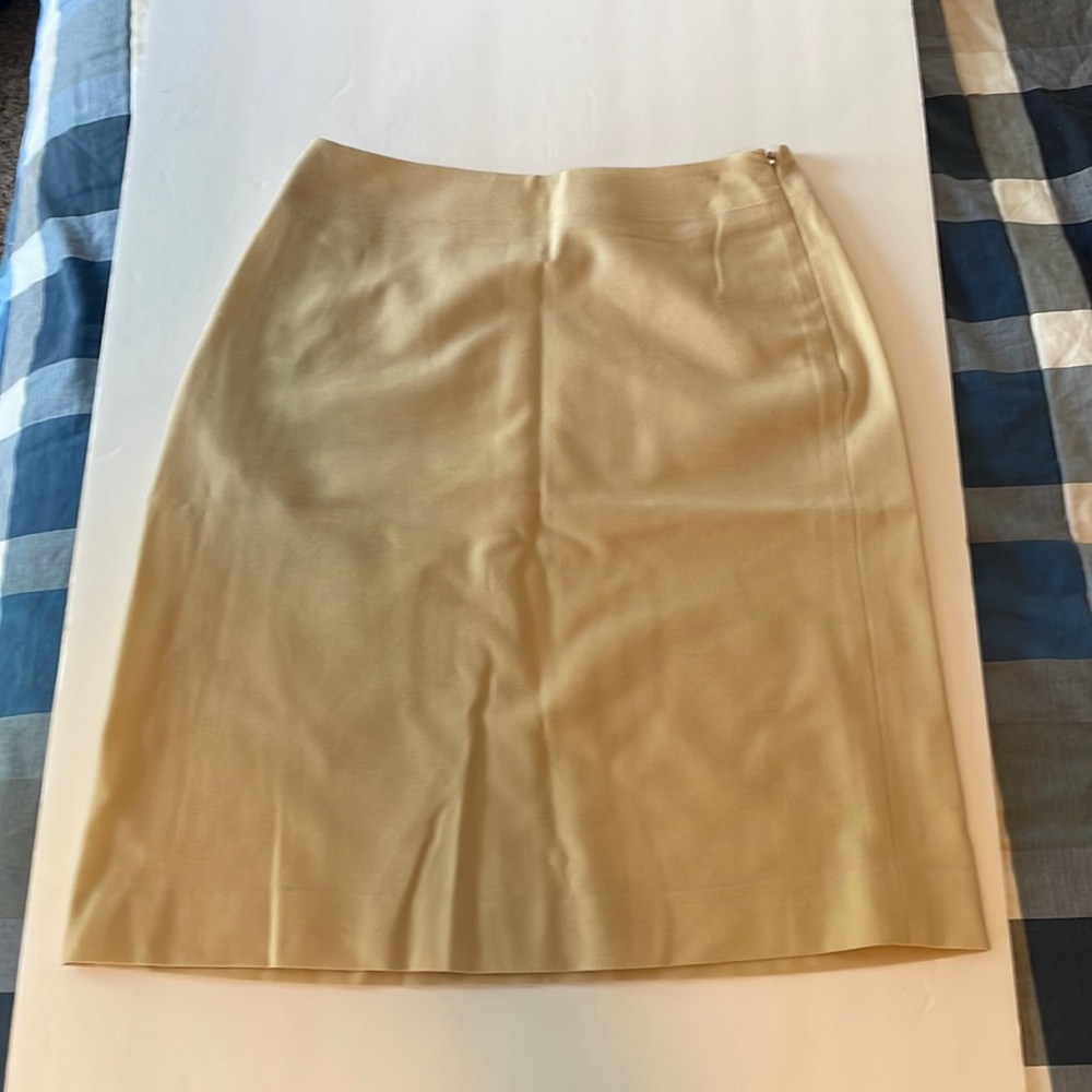 Tahari Petite Skirt Tan
